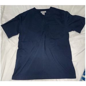 Men’s Black Scrub Top